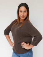 Maddie Alpaca Knit Chocolate