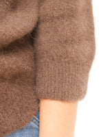 Maddie Alpaca Knit Chocolate