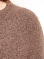 Maddie Alpaca Knit Chocolate