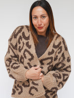 Zoe Leopard Cardigan