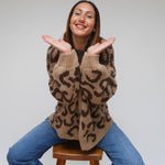 Zoe Leopard Cardigan