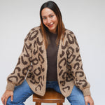Zoe Leopard Cardigan