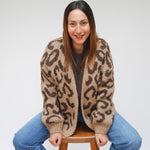 Zoe Leopard Cardigan