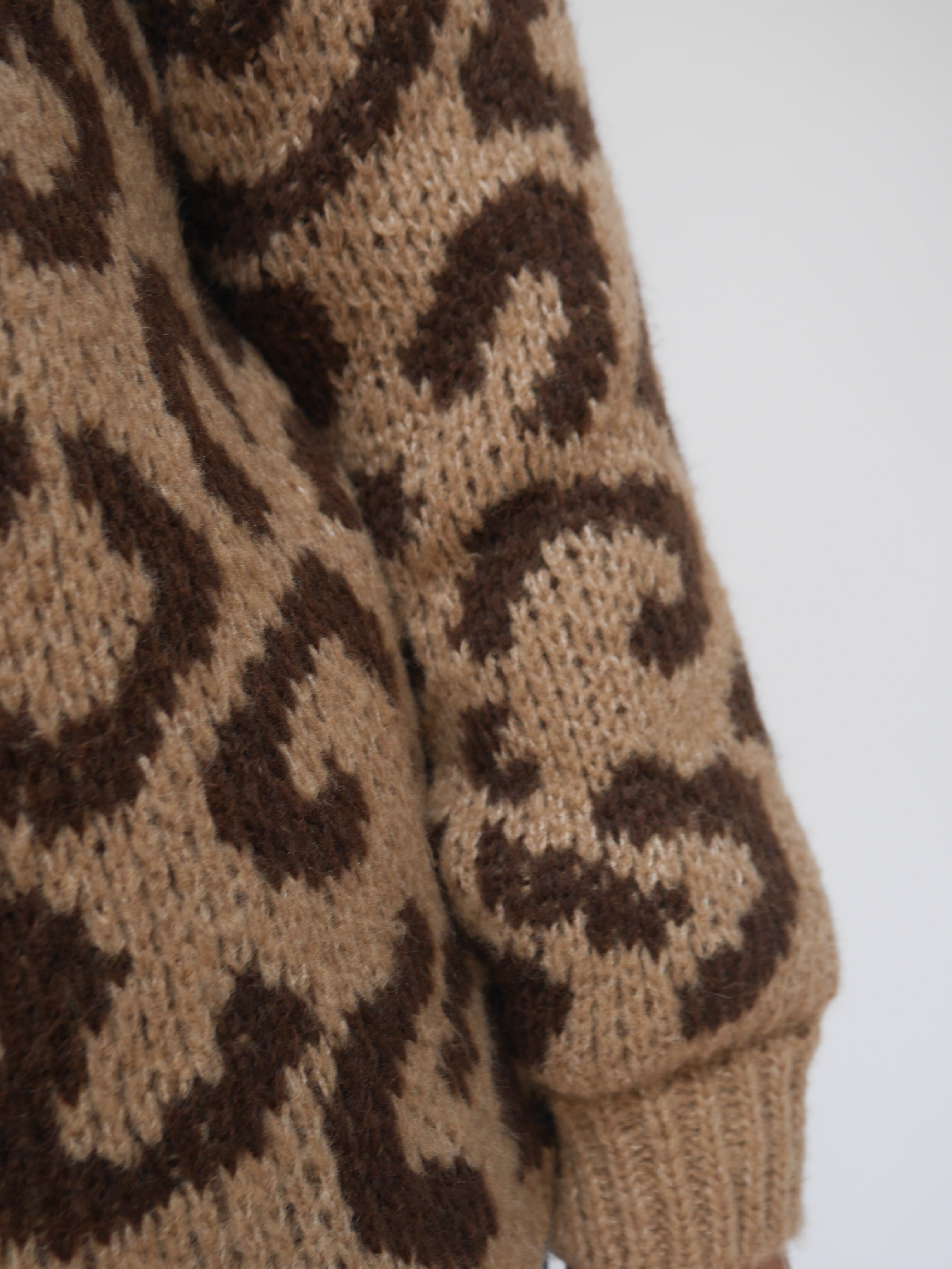 Zoe Leopard Cardigan
