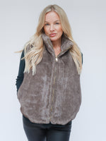 Arabella Gilet Mocha