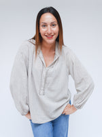 Katie Blouse Mocha