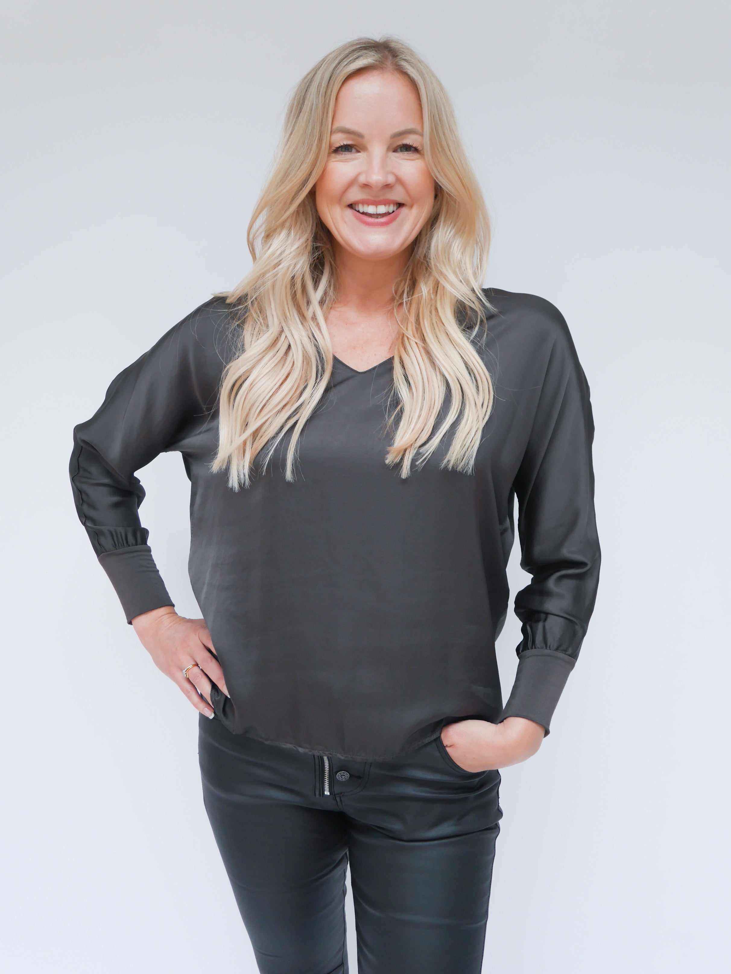 Leonie Blouse Chocolate