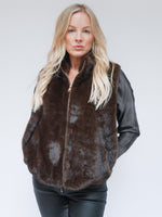 Arabella Gilet Chocolate
