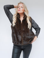 Arabella Gilet Chocolate