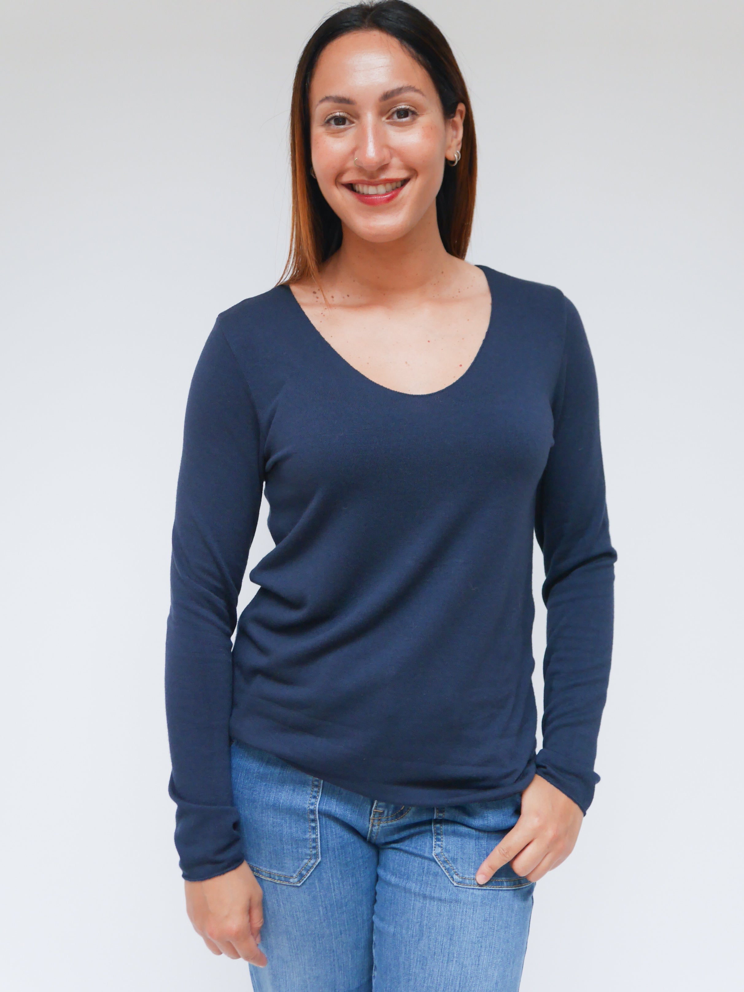 Susie Top Navy