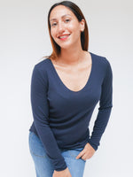 Susie Top Navy