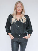 Libby Silk Jacket Black