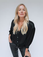 Libby Silk Jacket Black