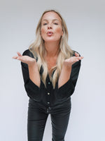Libby Silk Jacket Black