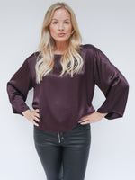 Jess Blouse Plum
