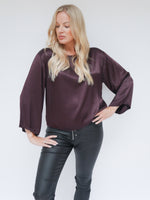 Jess Blouse Plum