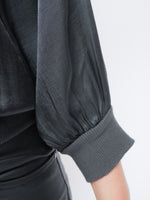 Libby Silk Jacket Slate