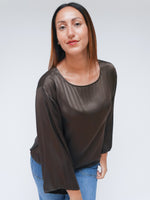 Jess Blouse Chocolate