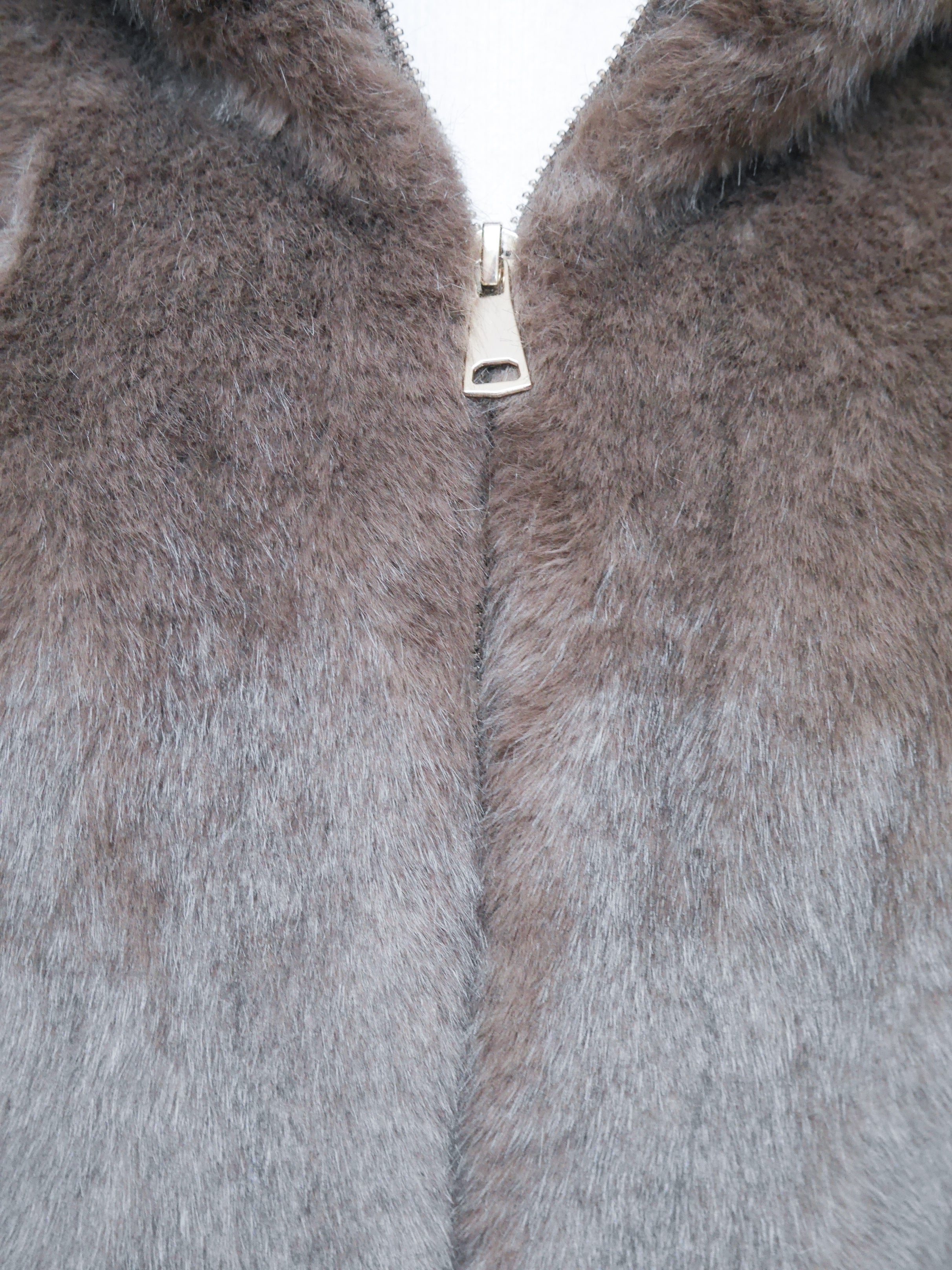 Ella Faux Fur Coat Mocha