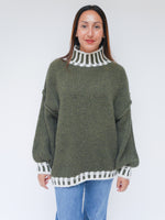 Georgie Knit Forest Green