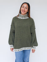 Georgie Knit Forest Green