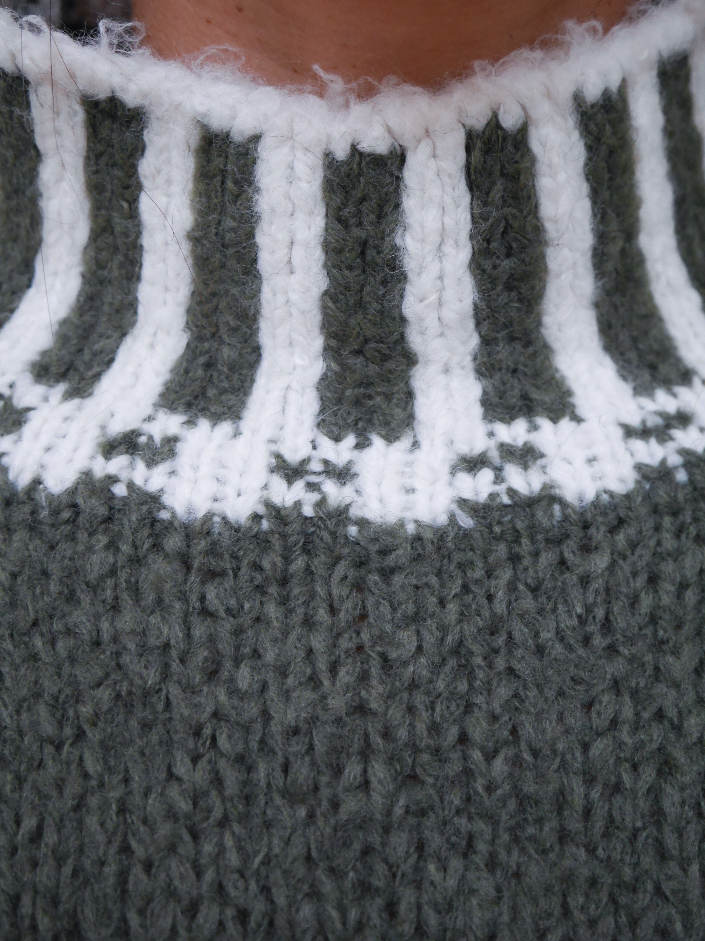 Georgie Knit Forest Green