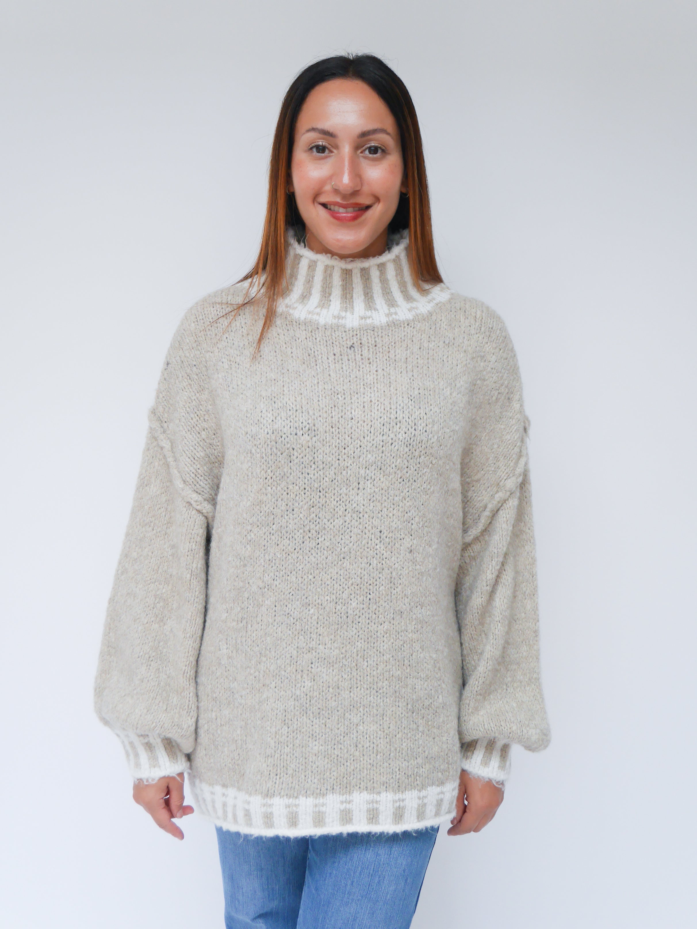 Georgie Knit Oatmeal