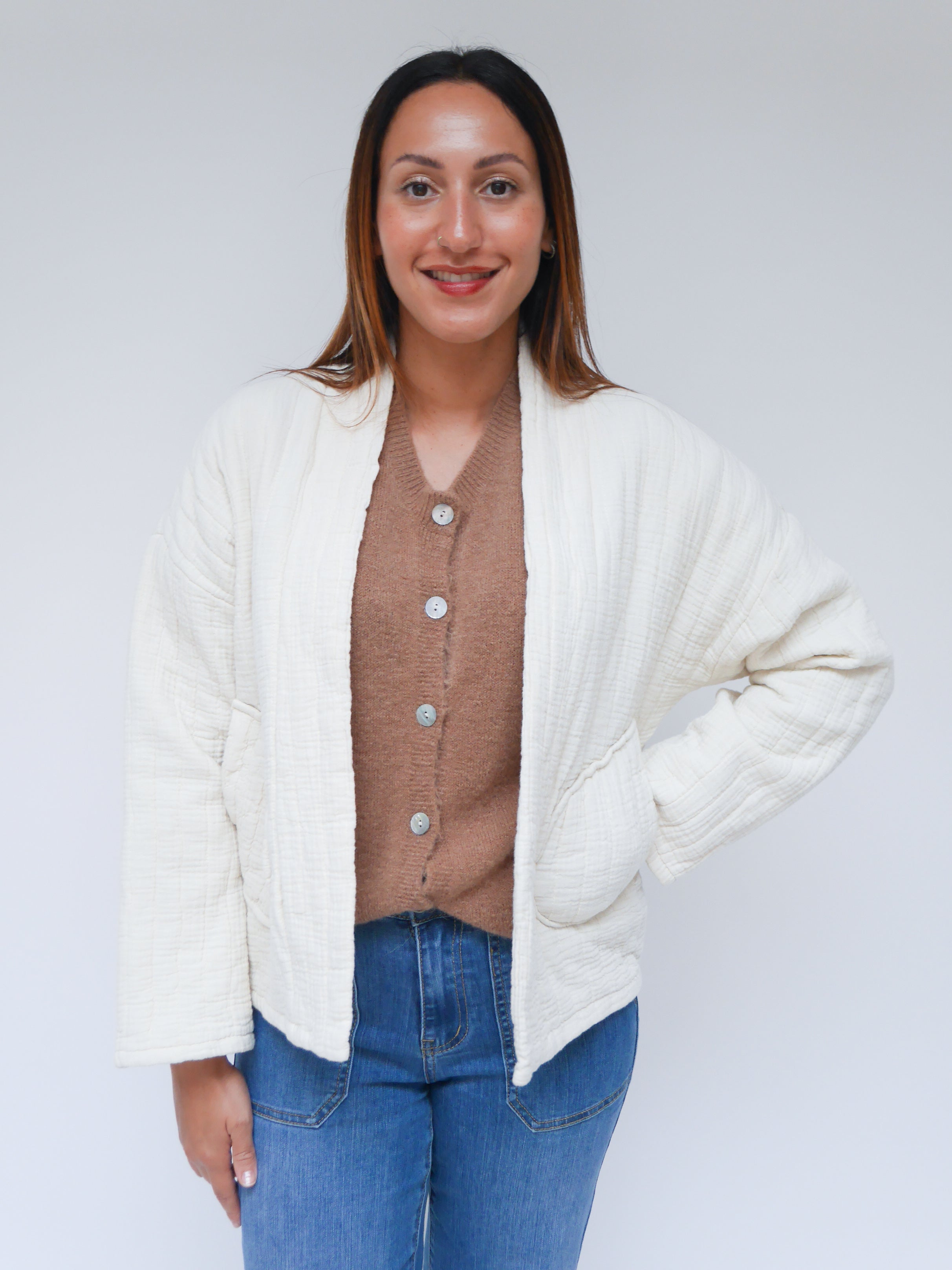 Emma Jacket Ivory