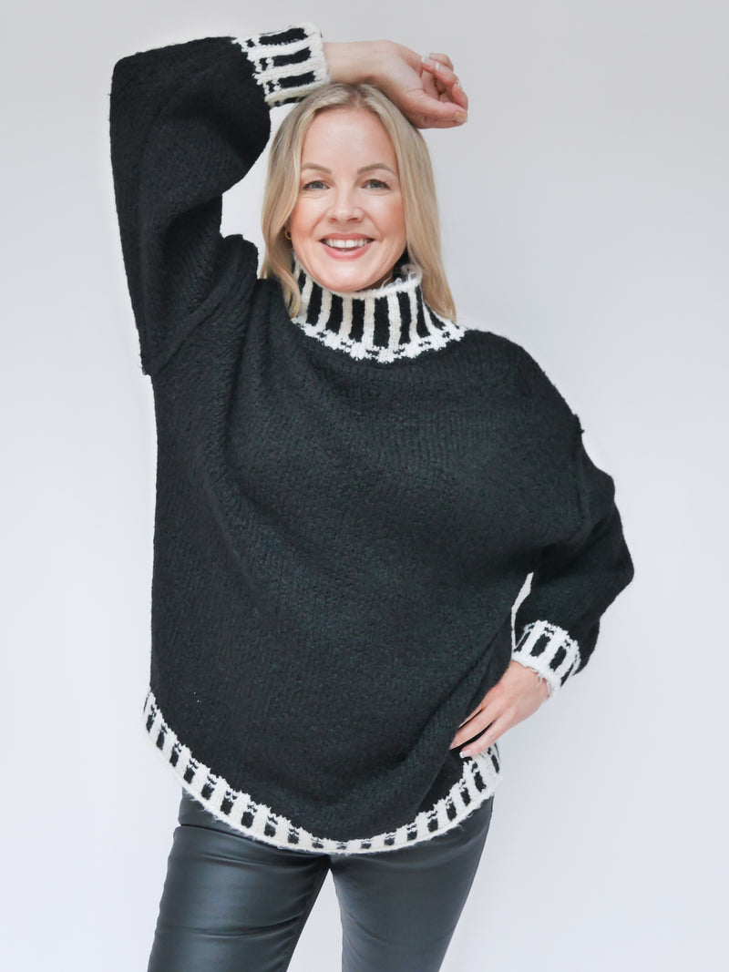 Georgie Knit Black