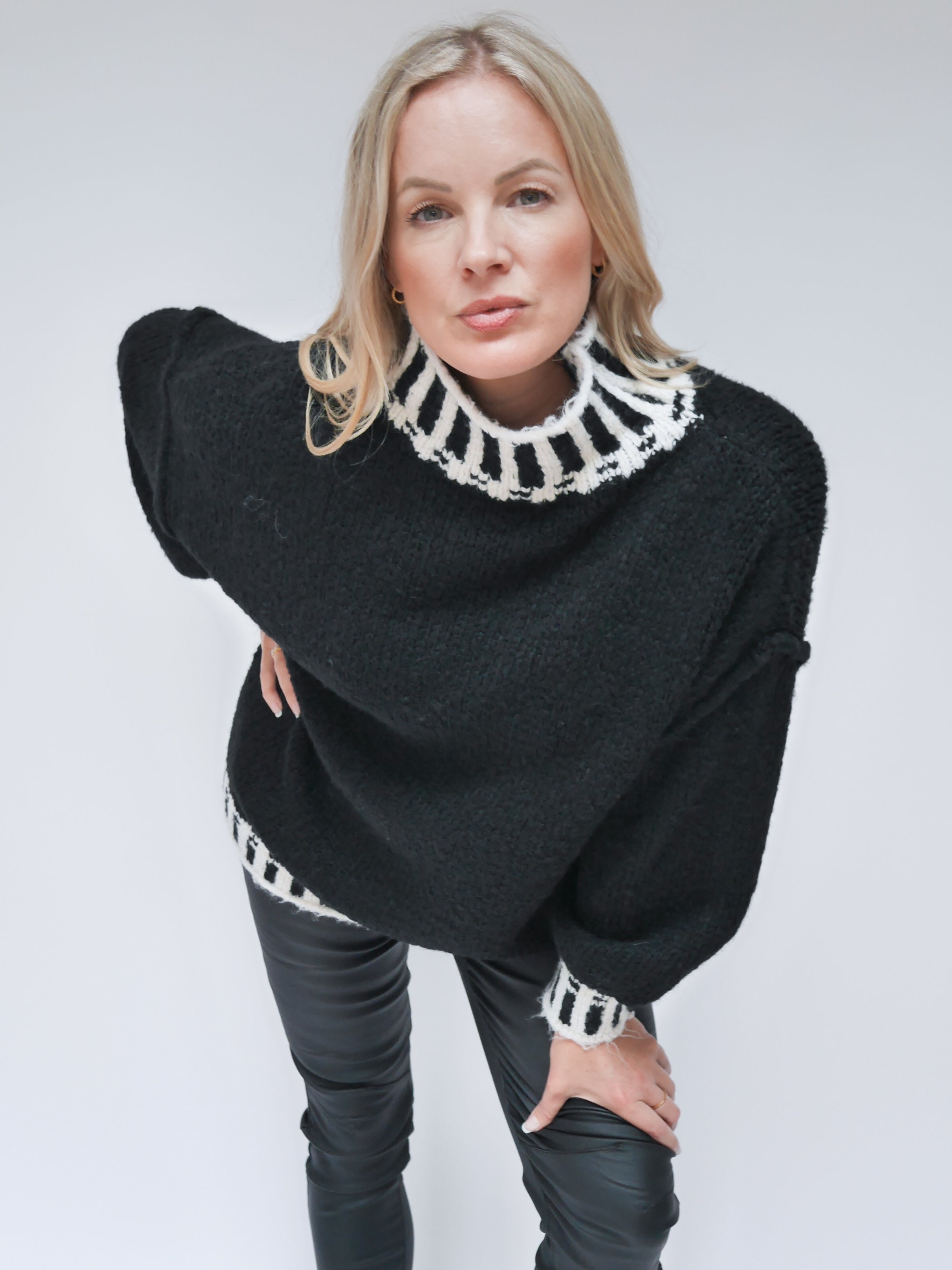 Georgie Knit Black
