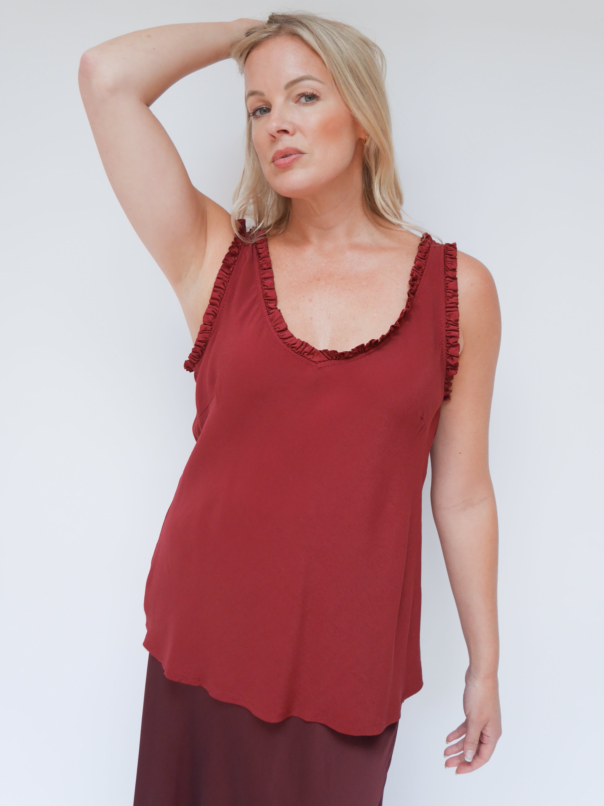 Bella Vest Bordo