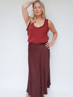 Jade Skirt Bordo