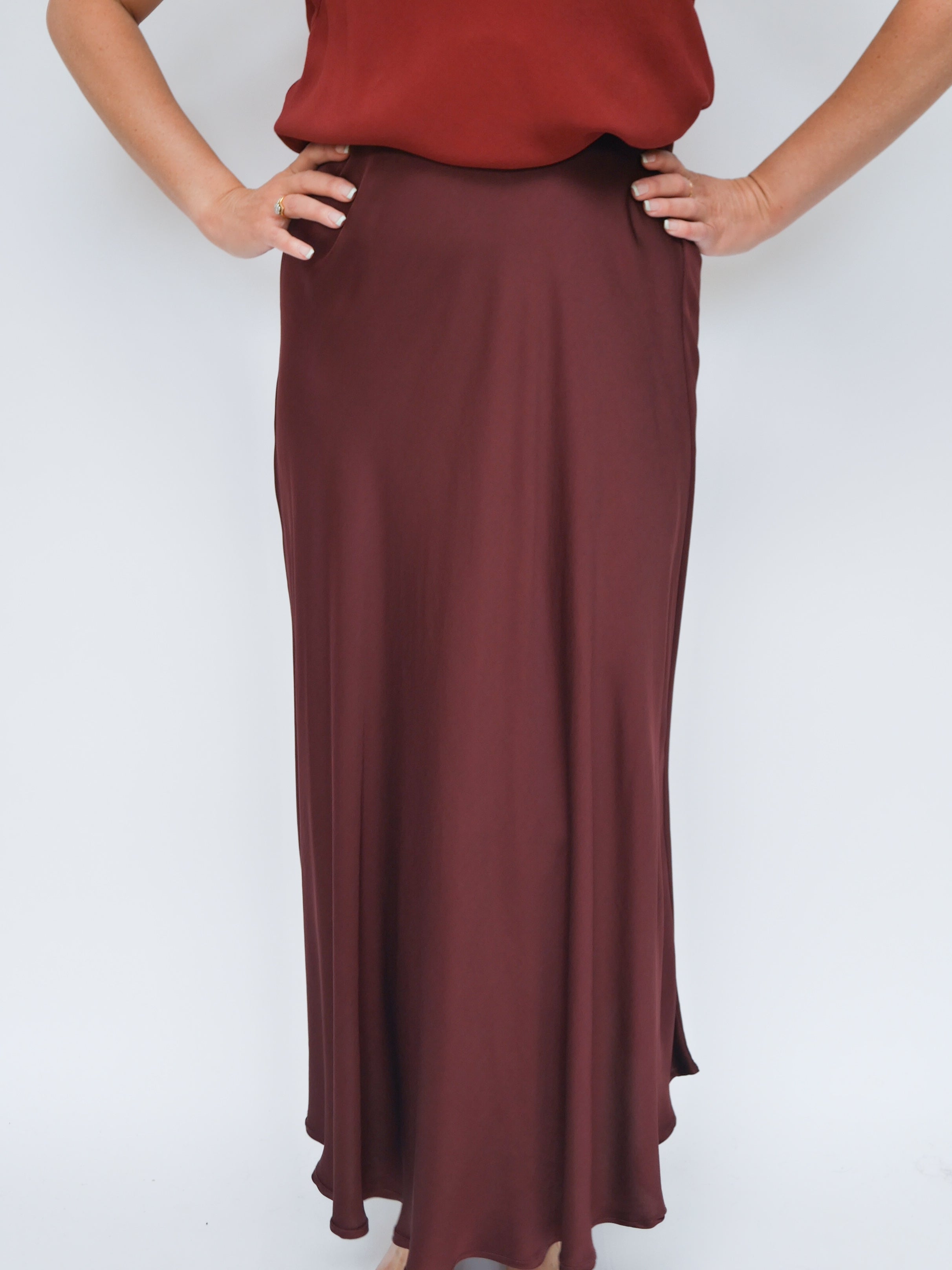 Jade Skirt Bordo