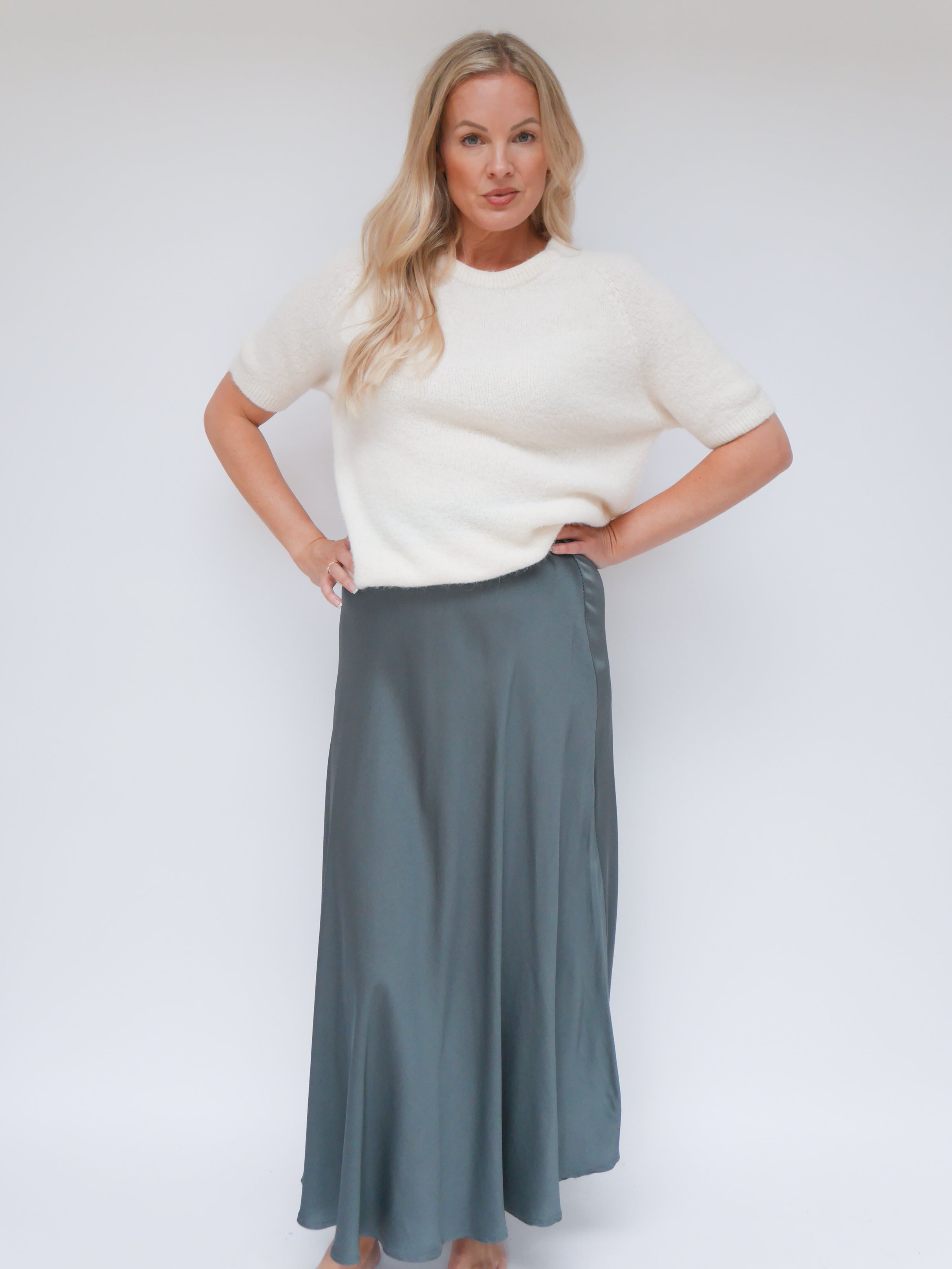 Jade Skirt Grey