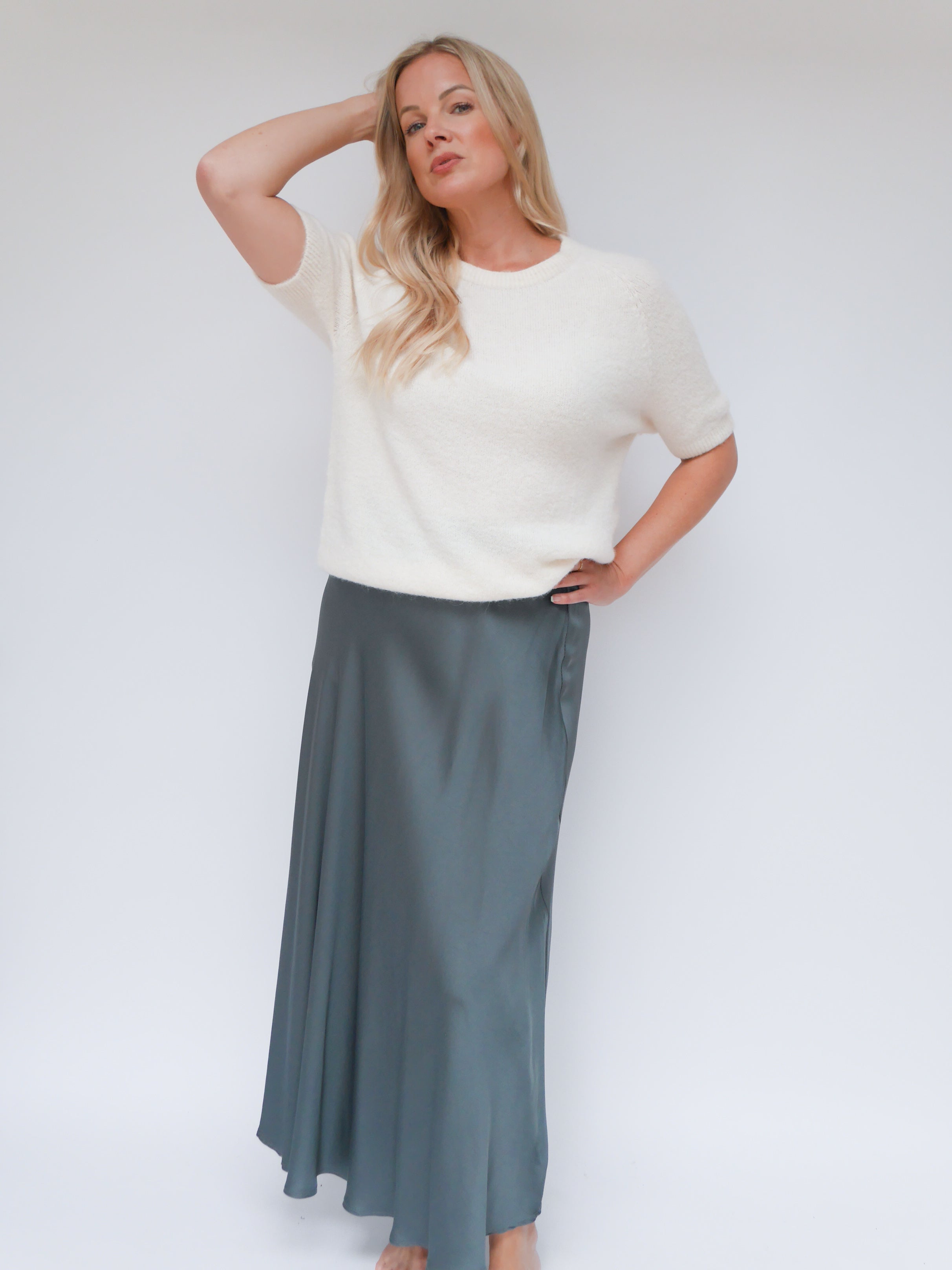 Jade Skirt Grey
