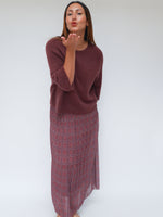 Farrah Skirt Bordo