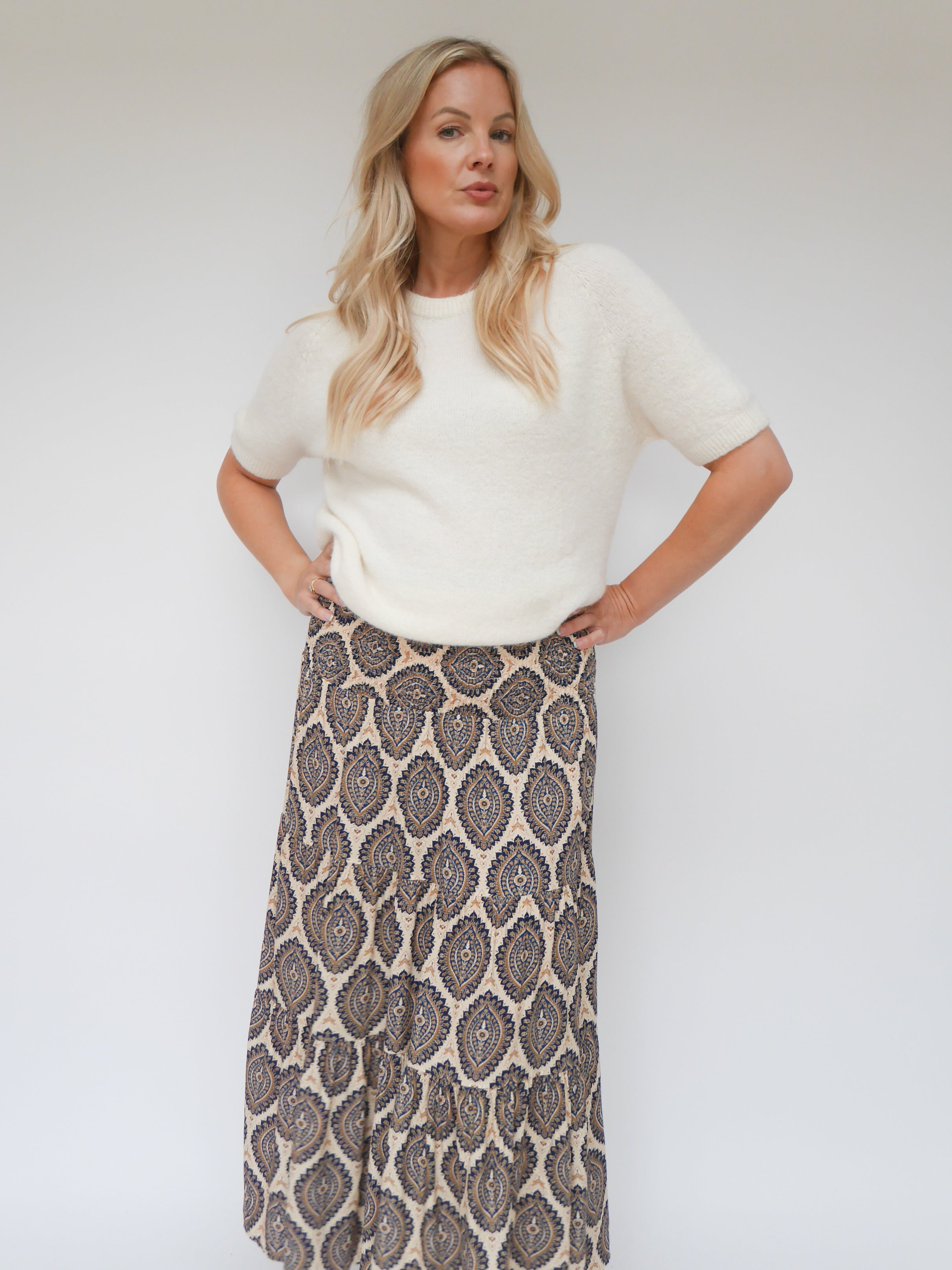 Margot Skirt Dress Black