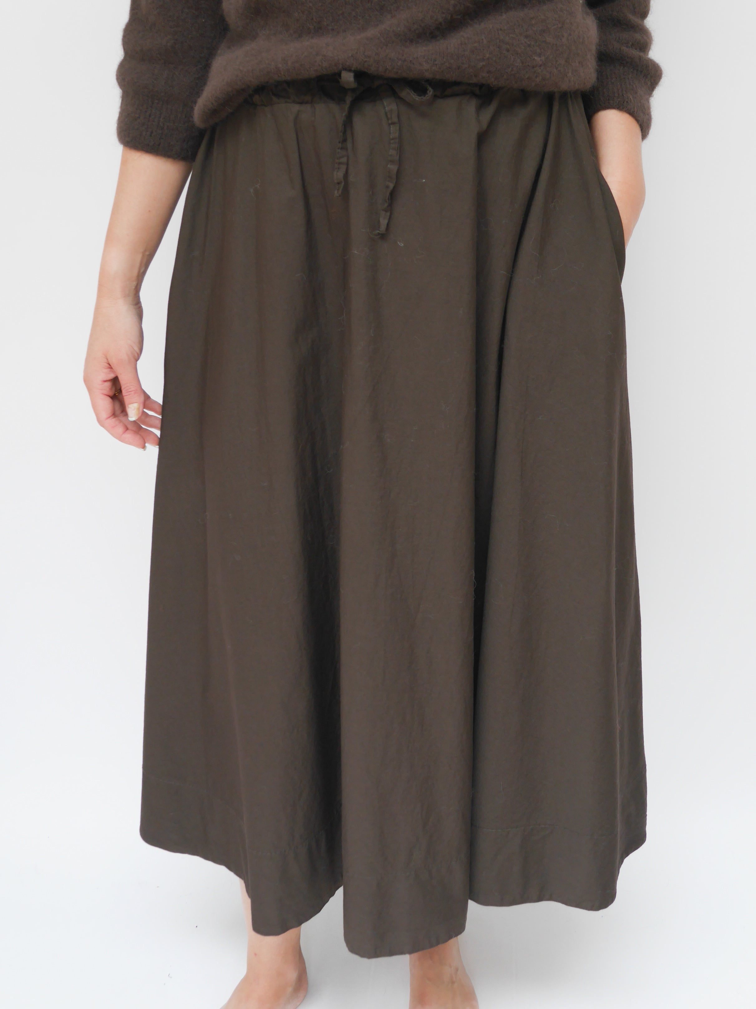 Sophia Skirt Chocolate