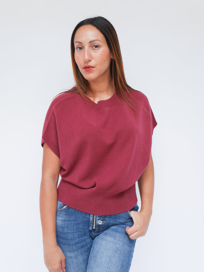 Donna Knit Bordo
