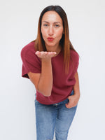 Donna Knit Bordo