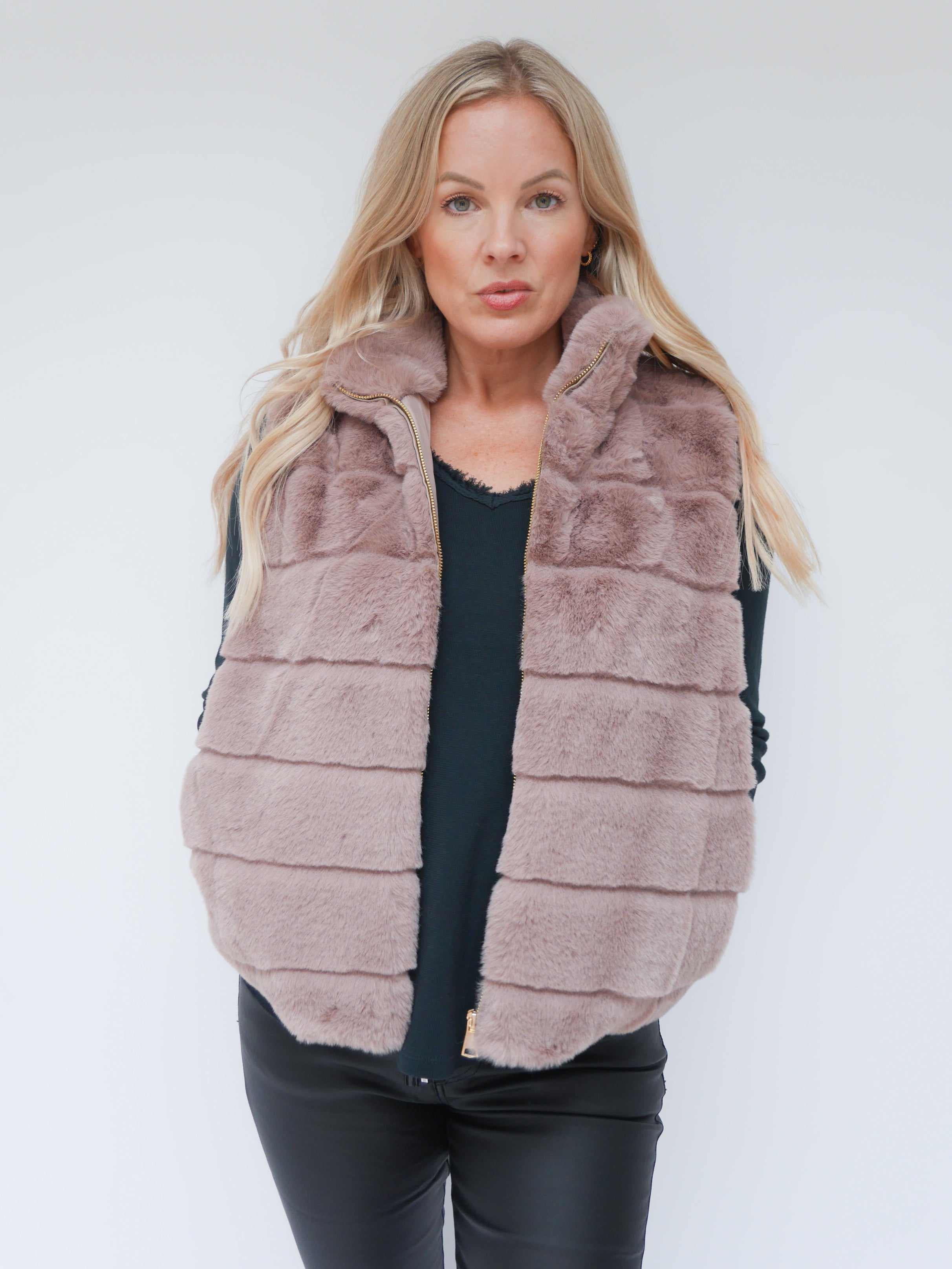 Sienna Gilet Mink