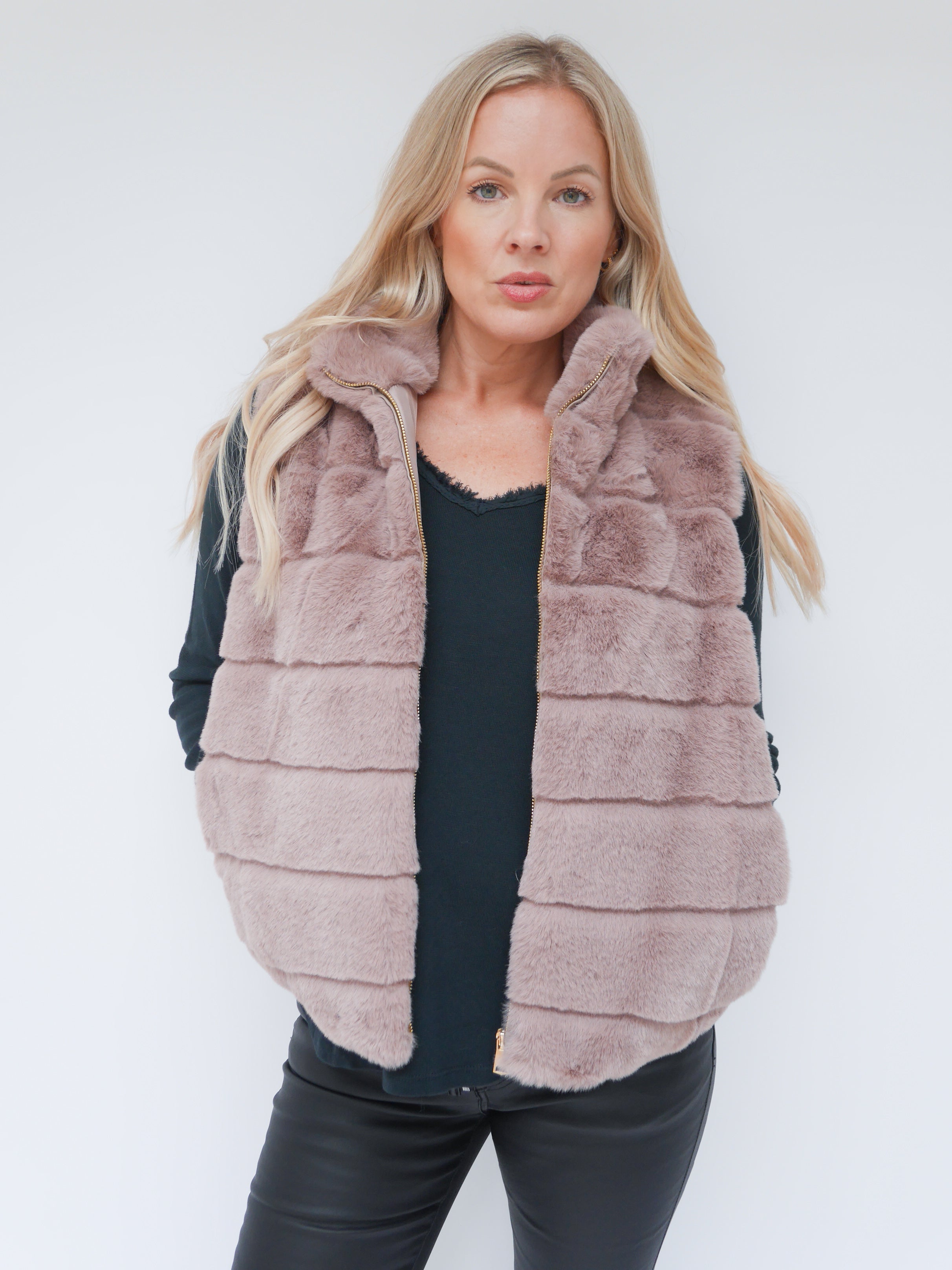 Sienna Gilet Mink