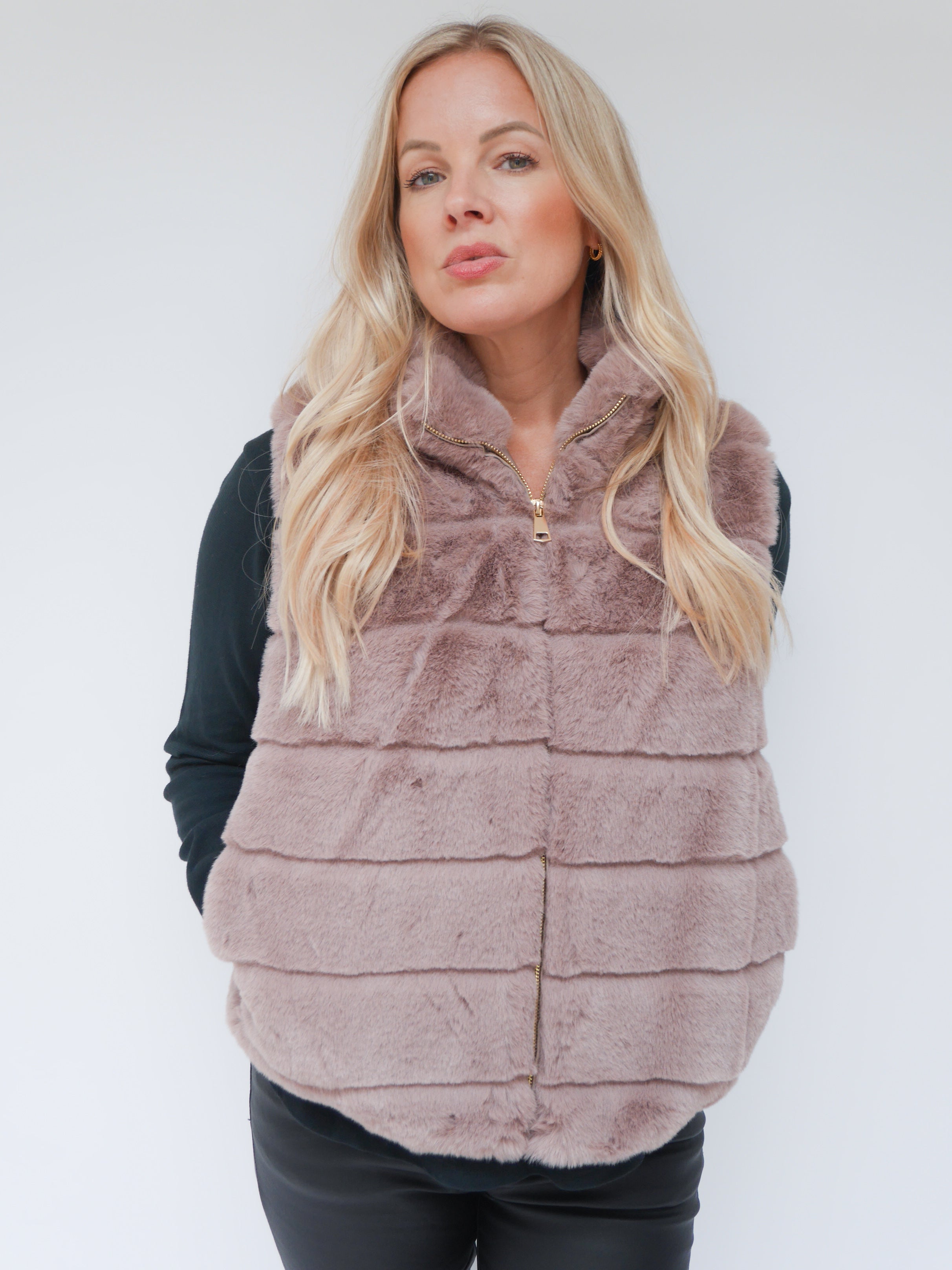 Sienna Gilet Mink