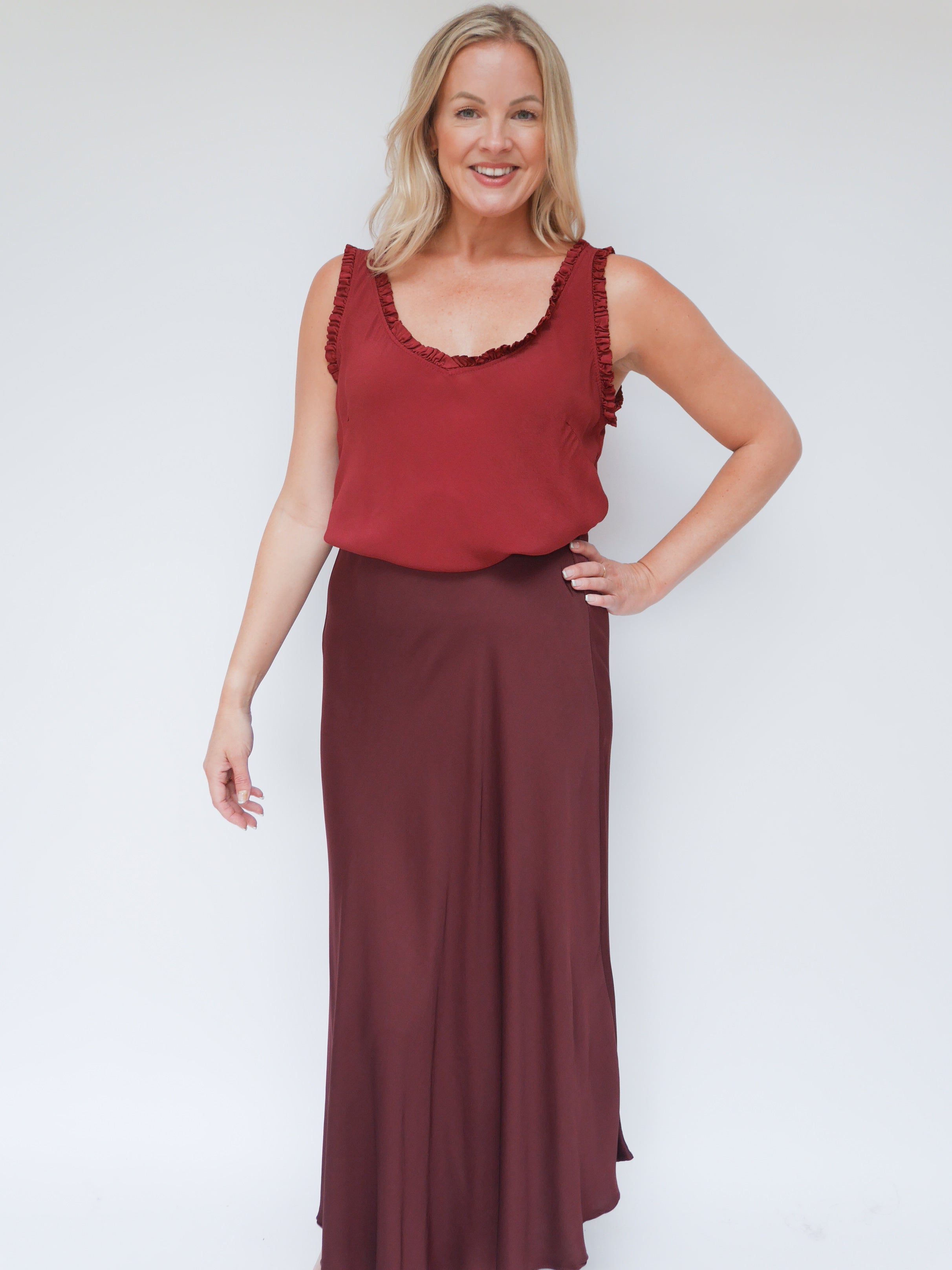 Bella Vest Bordo