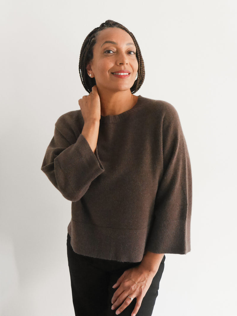 Caitlyn Knit Chocolate