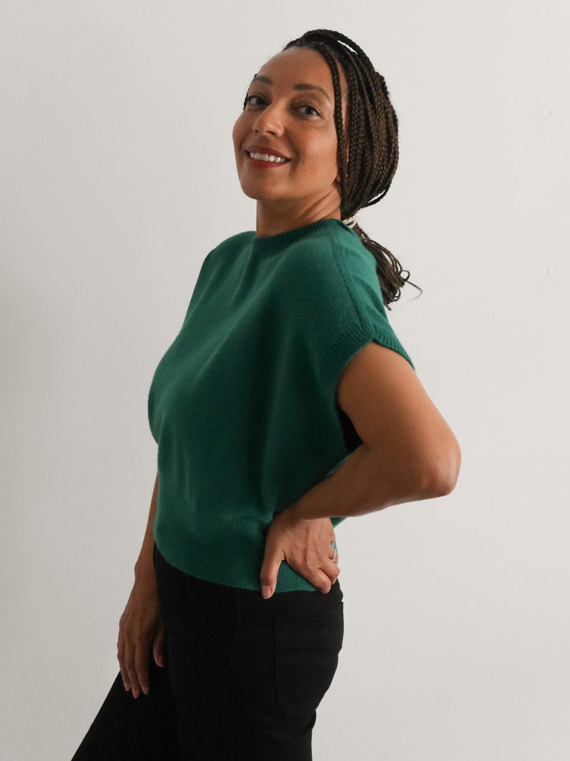 Donna Knit Jade Green
