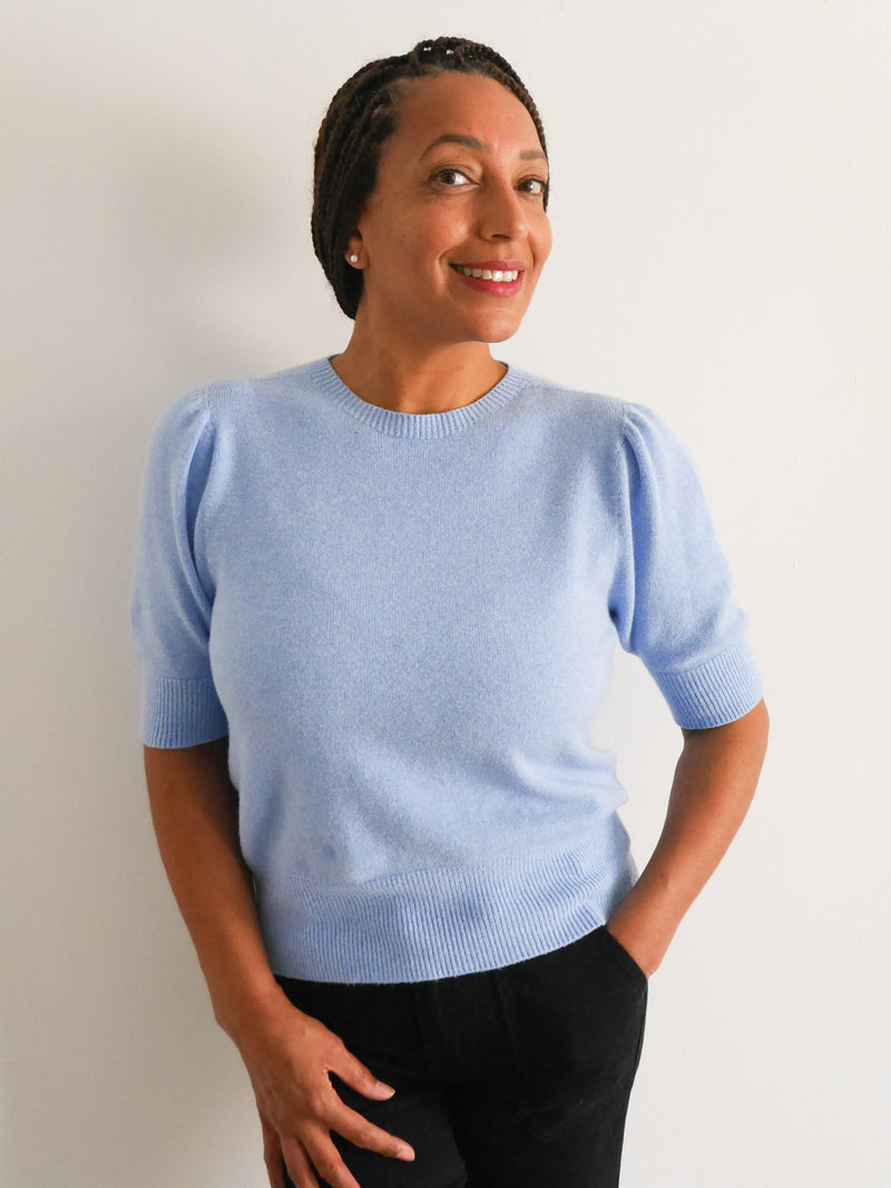 Bonnie Knit Baby Blue