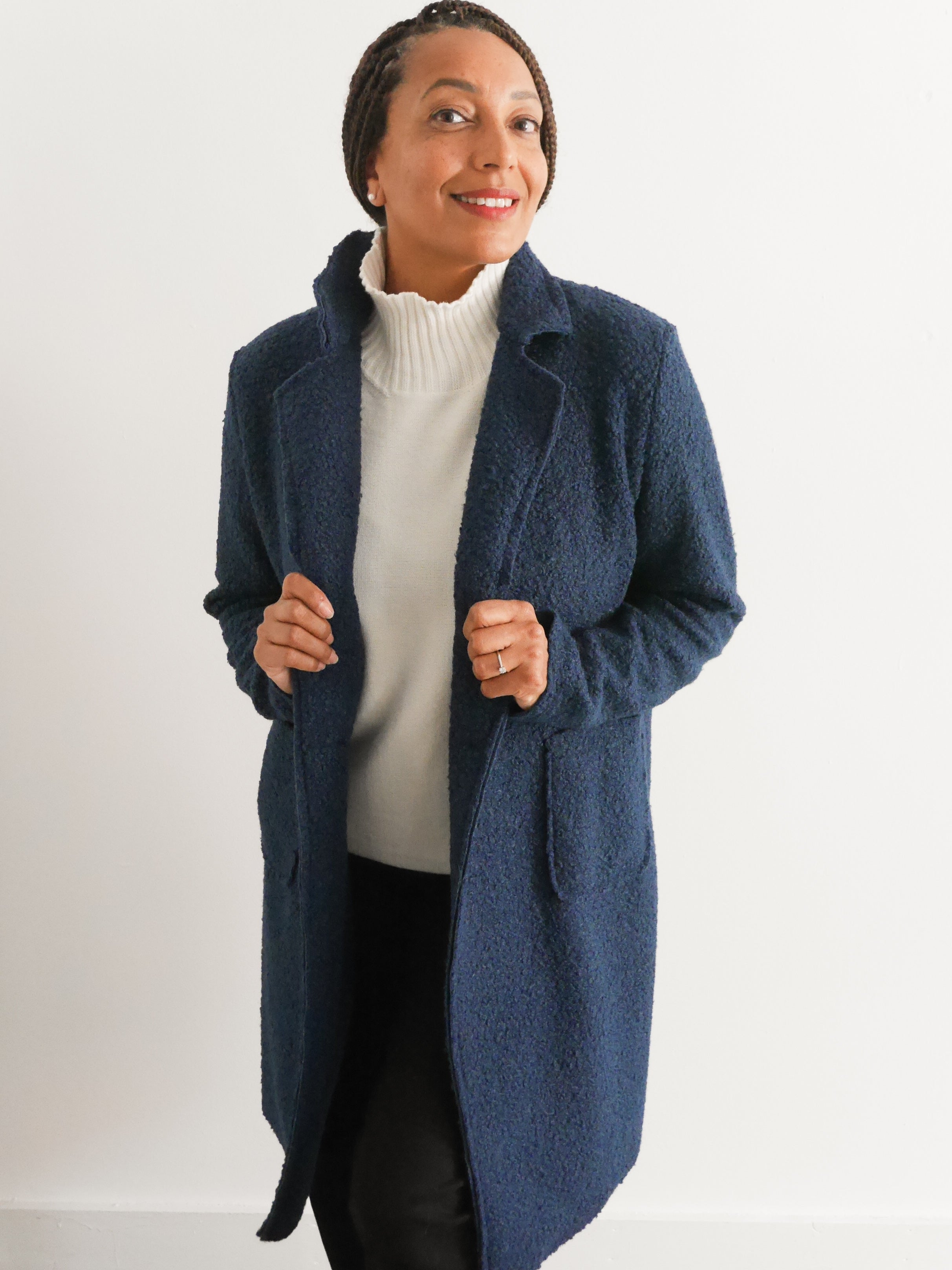 Diana Coat Navy