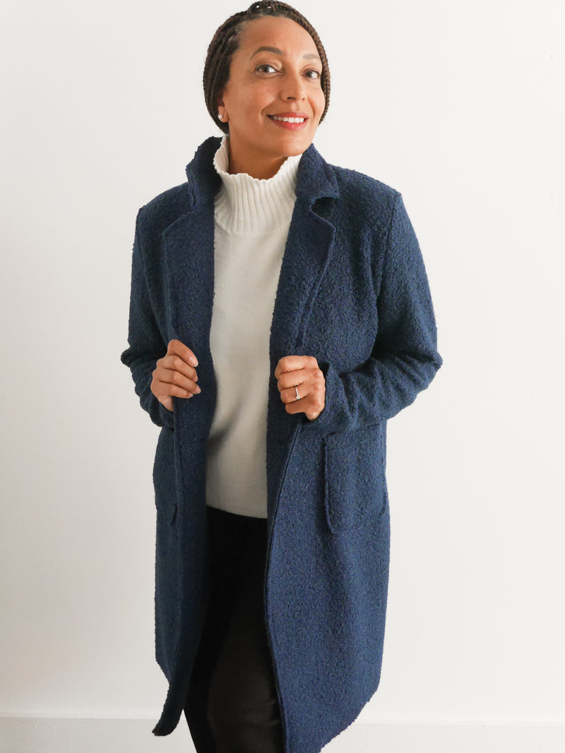 Diana Coat Navy