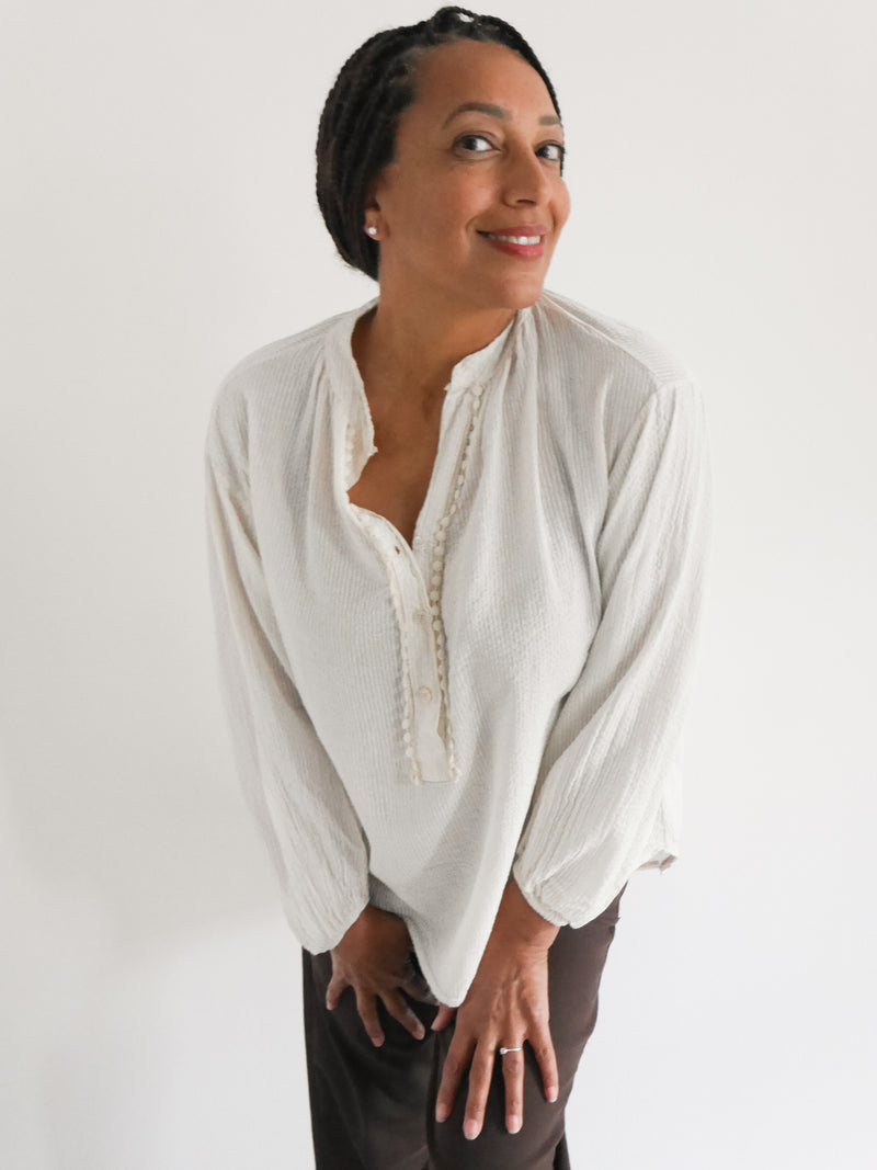 Katie Blouse Ivory